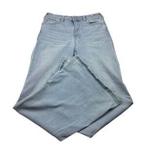 Anthropologie Pilcro Light Wash Denim Wide Leg Jeans Size 28